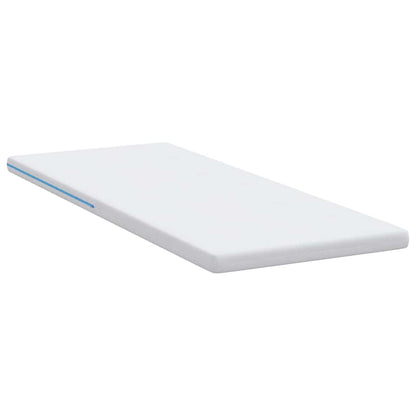 Matratzenpads Weiß 70 x 200 cm 100% Polyester Jacquardstoff