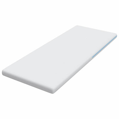 Matratzenpads Weiß 80 x 200 cm 100% Polyester Jacquardstoff