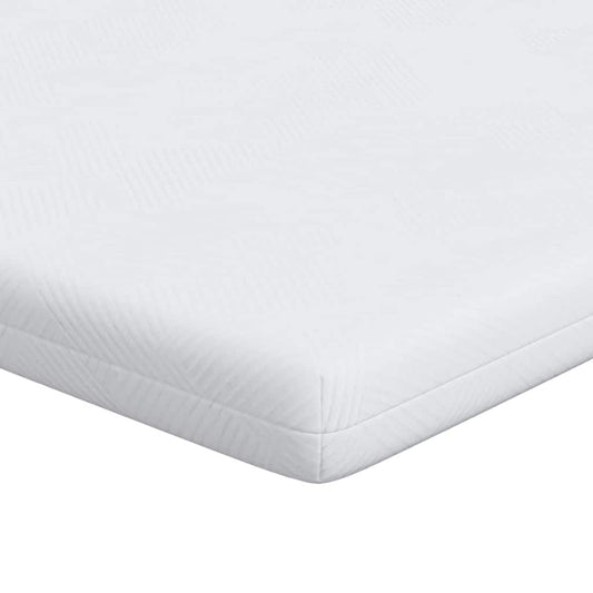 Matratzenpads Weiß 90 x 200 cm 100% Polyester Jacquardstoff