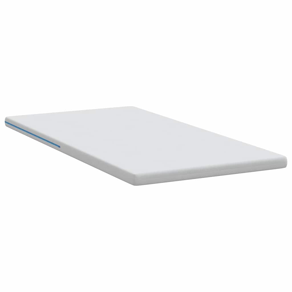 Matratzenpads Weiß 100 x 200 cm 100% Polyester Jacquardstoff