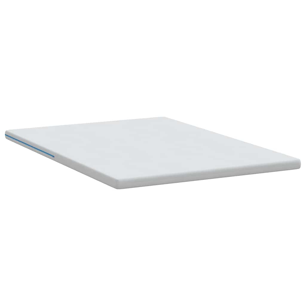 Matratzenpads Weiß 140 x 190 cm 100% Polyester Jacquardstoff