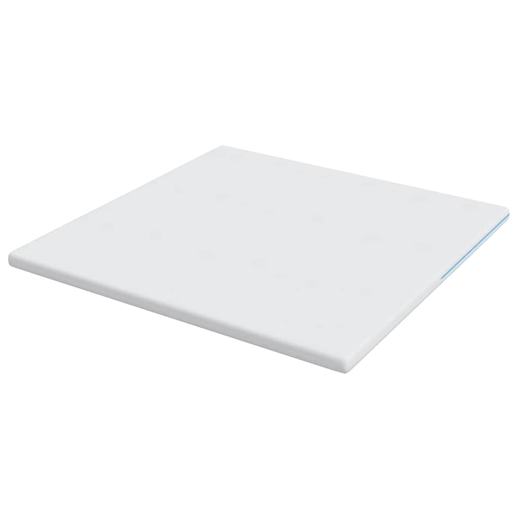 Matratzenpads Weiß 200 x 200 cm 100% Polyester Jacquardstoff
