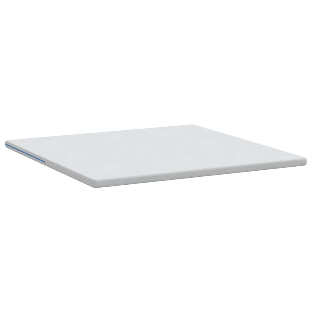 Matratzenpads Weiß 200 x 200 cm 100% Polyester Jacquardstoff