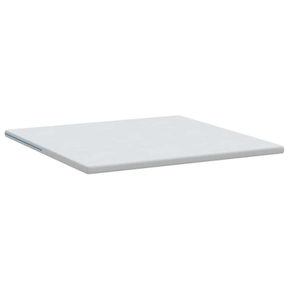 Matratzenpads Weiß 200 x 200 cm 100% Polyester Jacquardstoff