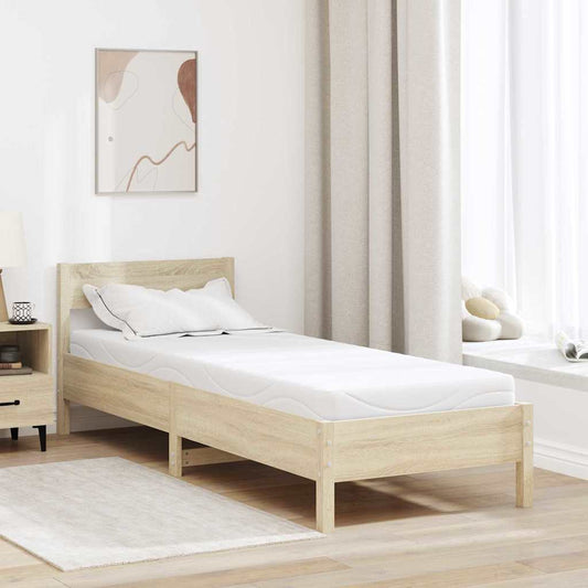 Matratze Weiß 80 x 200 cm der Schaum
