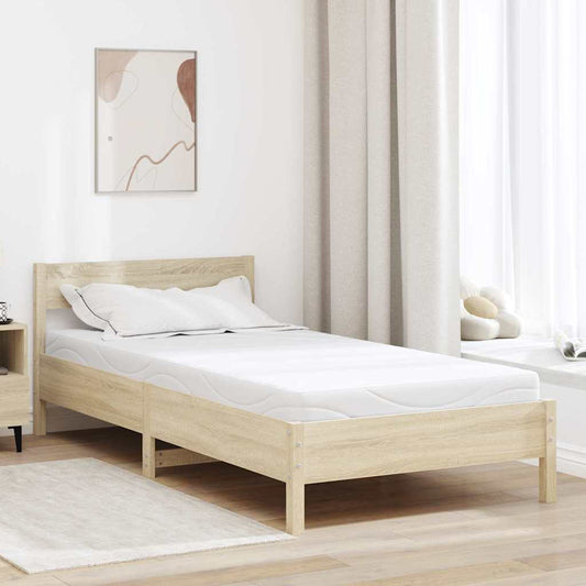 Matratze Weiß 90 x 190 cm der Schaum