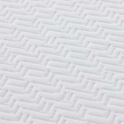 Matratze Weiß, Grau 70 x 200 cm der Schaum