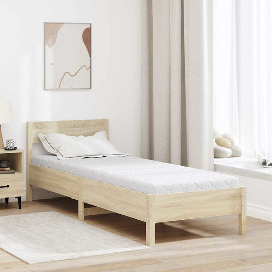 Matratze Weiß 200 x 80 cm der Schaum