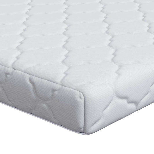 Matratze Weiß 200 x 140 cm der Schaum