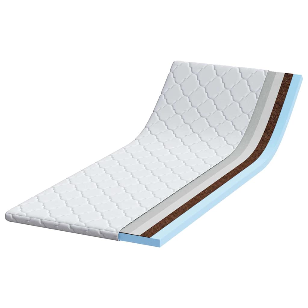Matratzenpads Weiß 80 x 200 cm Nicht klebendes Polyester