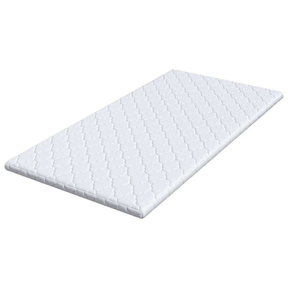 Matratzenpads Weiß 100 x 200 cm Nicht klebendes Polyester