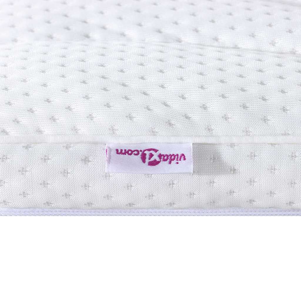 Matratzenpads Weiß 200 x 200 cm Nicht klebendes Polyester