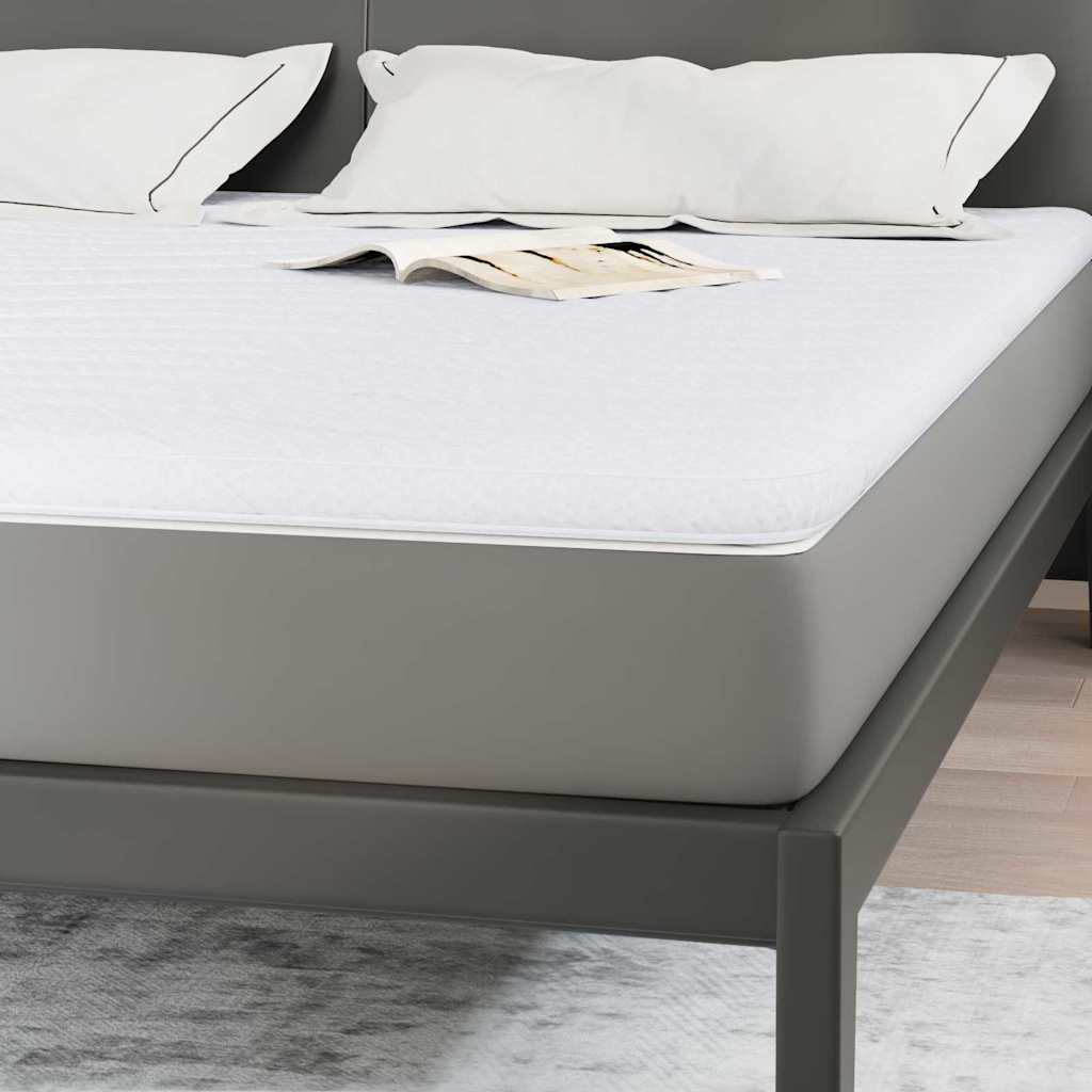 Matratzenpads Weiß 200 x 200 cm Nicht klebendes Polyester