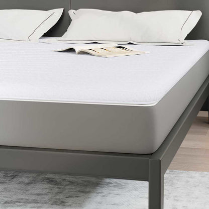 Matratzenpads Weiß 200 x 200 cm Nicht klebendes Polyester