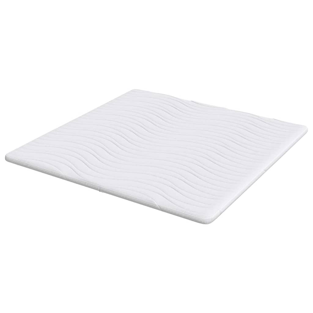 Matratzenpads Weiß 200 x 200 cm Nicht klebendes Polyester