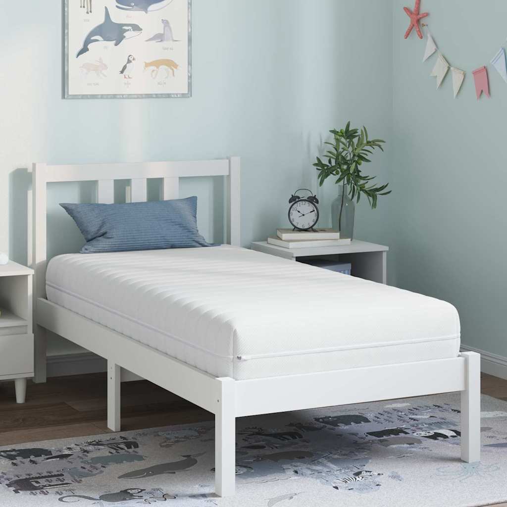 Matratze Weiß 80 x 160 cm Polyester