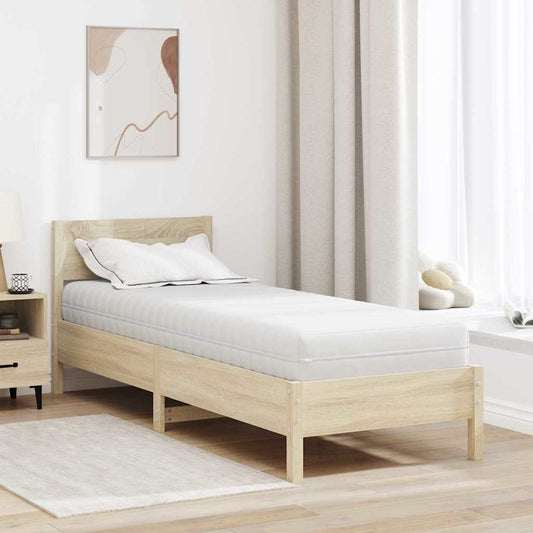 Matratze Weiß 80 x 200 cm Polyester