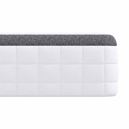 Matratze 2 pcs Weiß, Grau 60 x 200 cm Strickstoff