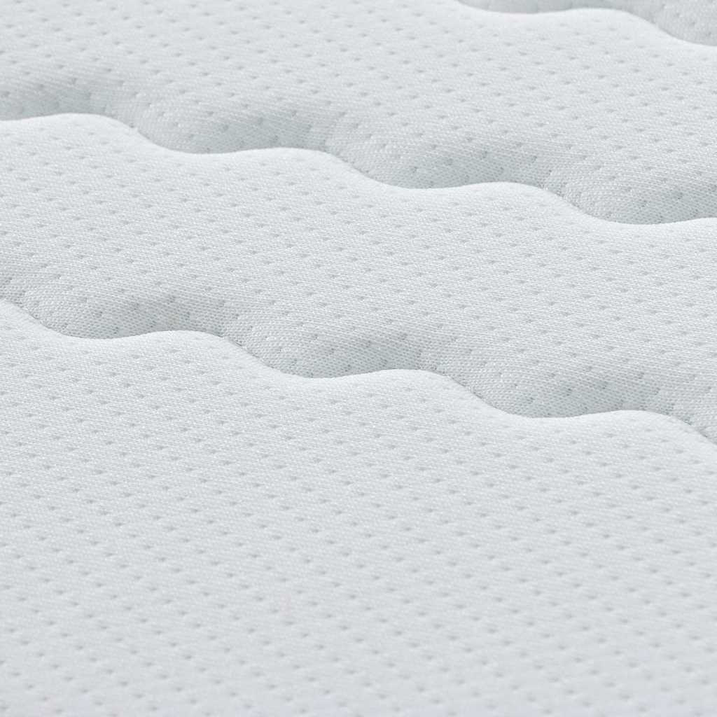 Matratze 2 pcs Weiß, Grau 80 x 200 cm Strickstoff