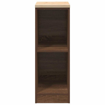 Garagen-Aufbewahrungsschrank 30x51x85 cm Massivholz Kiefer