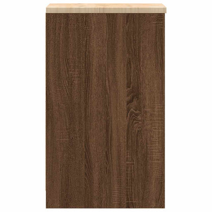 Garagen-Aufbewahrungsschrank 30x51x85 cm Massivholz Kiefer