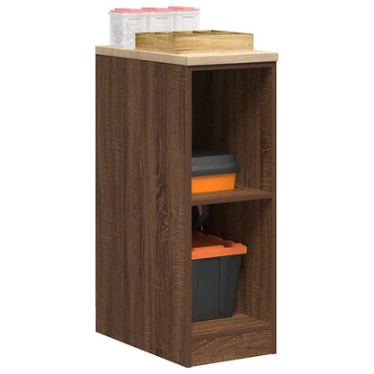 Garagen-Aufbewahrungsschrank 30x51x85 cm Massivholz Kiefer