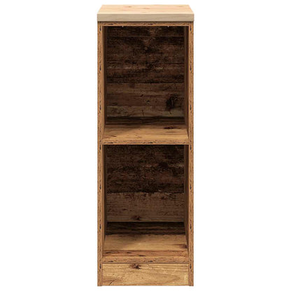 Garagen-Aufbewahrungsschrank Altholz-Optik Massivholz Kiefer