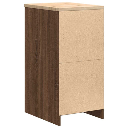 Garagen-Aufbewahrungsschrank 40x51x85 cm Massivholz Kiefer