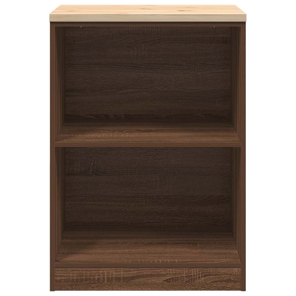 Garagen-Aufbewahrungsschrank 60x51x85 cm Massivholz Kiefer