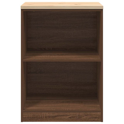 Garagen-Aufbewahrungsschrank 60x51x85 cm Massivholz Kiefer