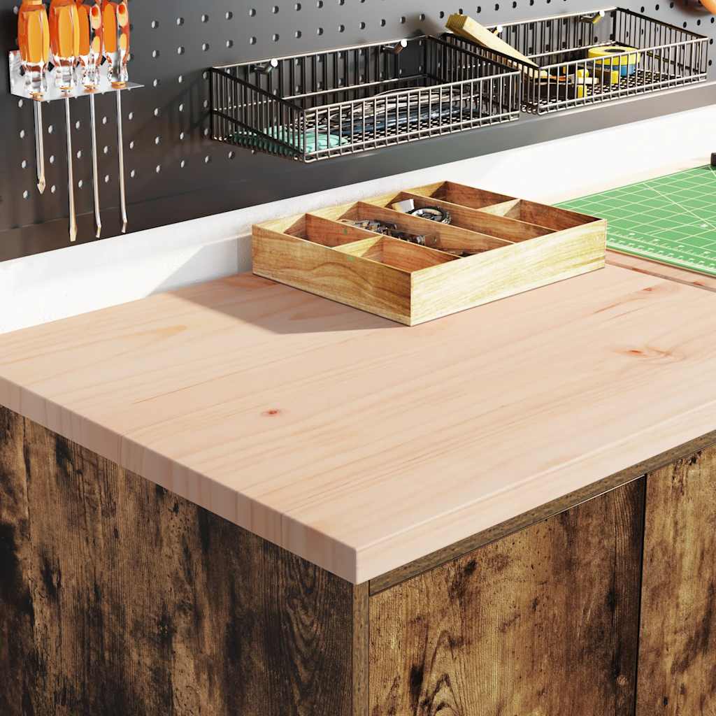 Garagen-Aufbewahrungsschrank Räuchereiche Massivholz Kiefer