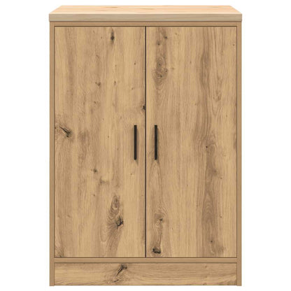 Garagen-Aufbewahrungsschrank Artisan-Eiche Massivholz Kiefer