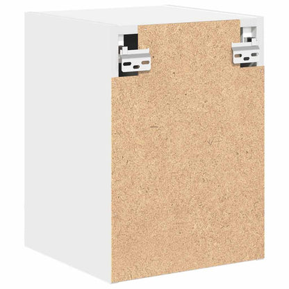 Garagen-Wandschrank Weiß Holzwerkstoff