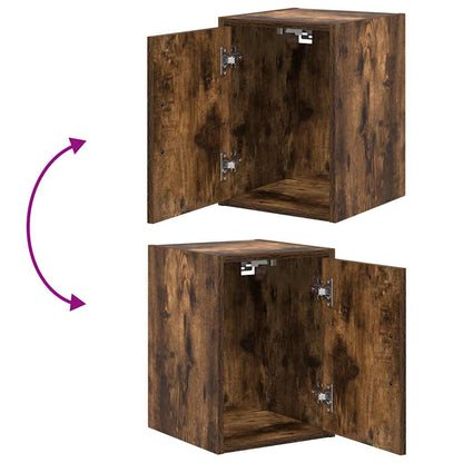 Garagen-Wandschrank Räuchereiche Holzwerkstoff