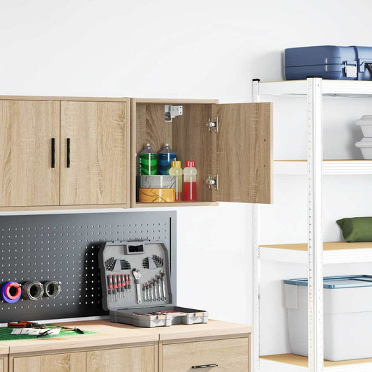 Garagen-Wandschrank Sonoma-Eiche Holzwerkstoff