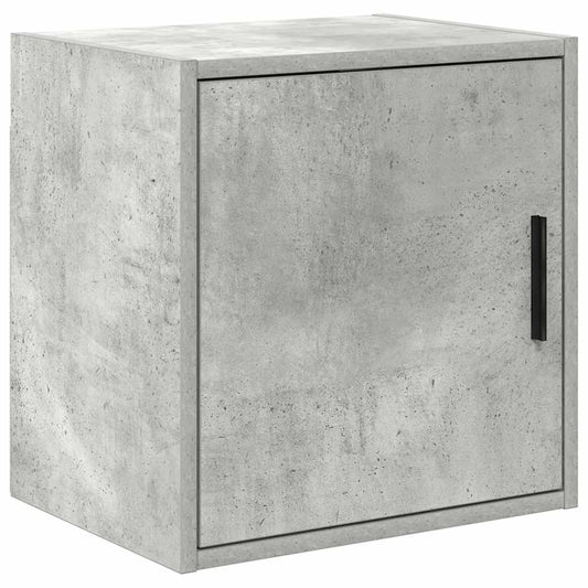 Garagen-Wandschrank Betongrau Holzwerkstoff