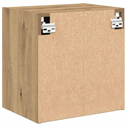 Garagen-Wandschränke 2 Stk. Artisan-Eiche Holzwerkstoff