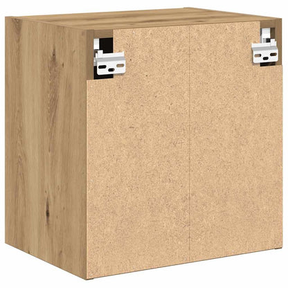 Garagen-Wandschränke 2 Stk. Artisan-Eiche Holzwerkstoff