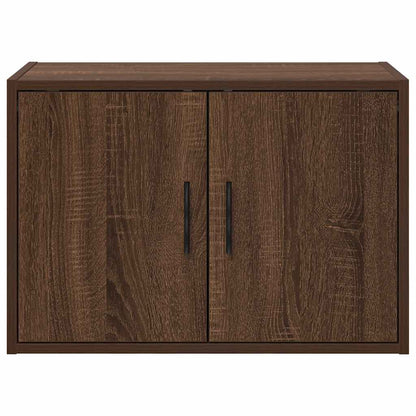 Garagen-Wandschrank Braun Eichen-Optik Holzwerkstoff
