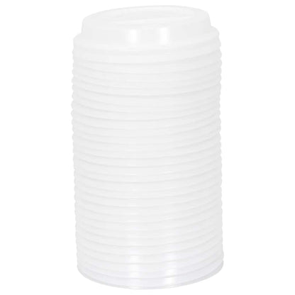 Pappbecher mit Deckeln 1000 Stk. 4oz 100ml