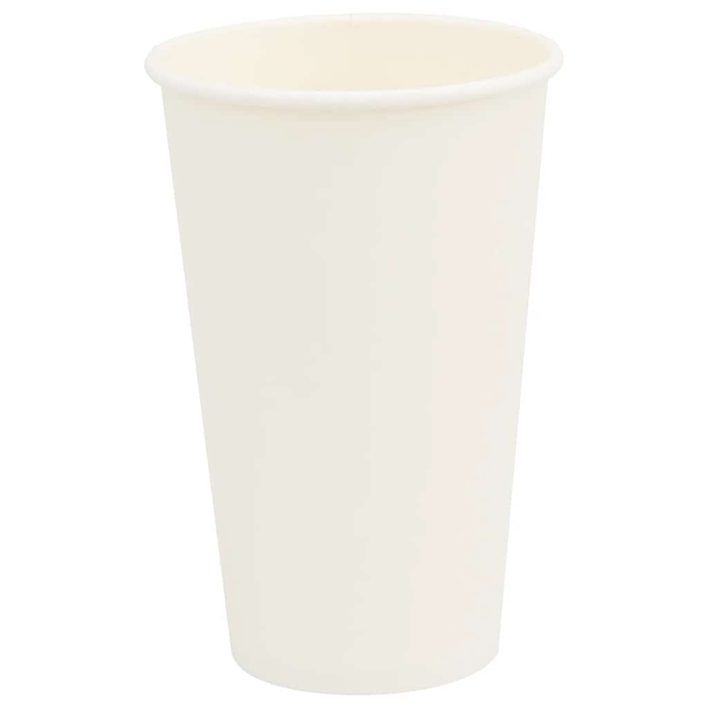 Pappbecher mit Deckeln 1000 Stk. 16oz 400ml