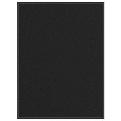 Fußmatte 80x120 cm Schwarz