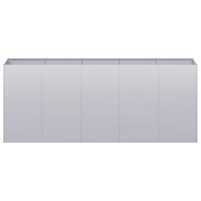 Pflanzkübel 200x40x80 cm Verzinkter Stahl