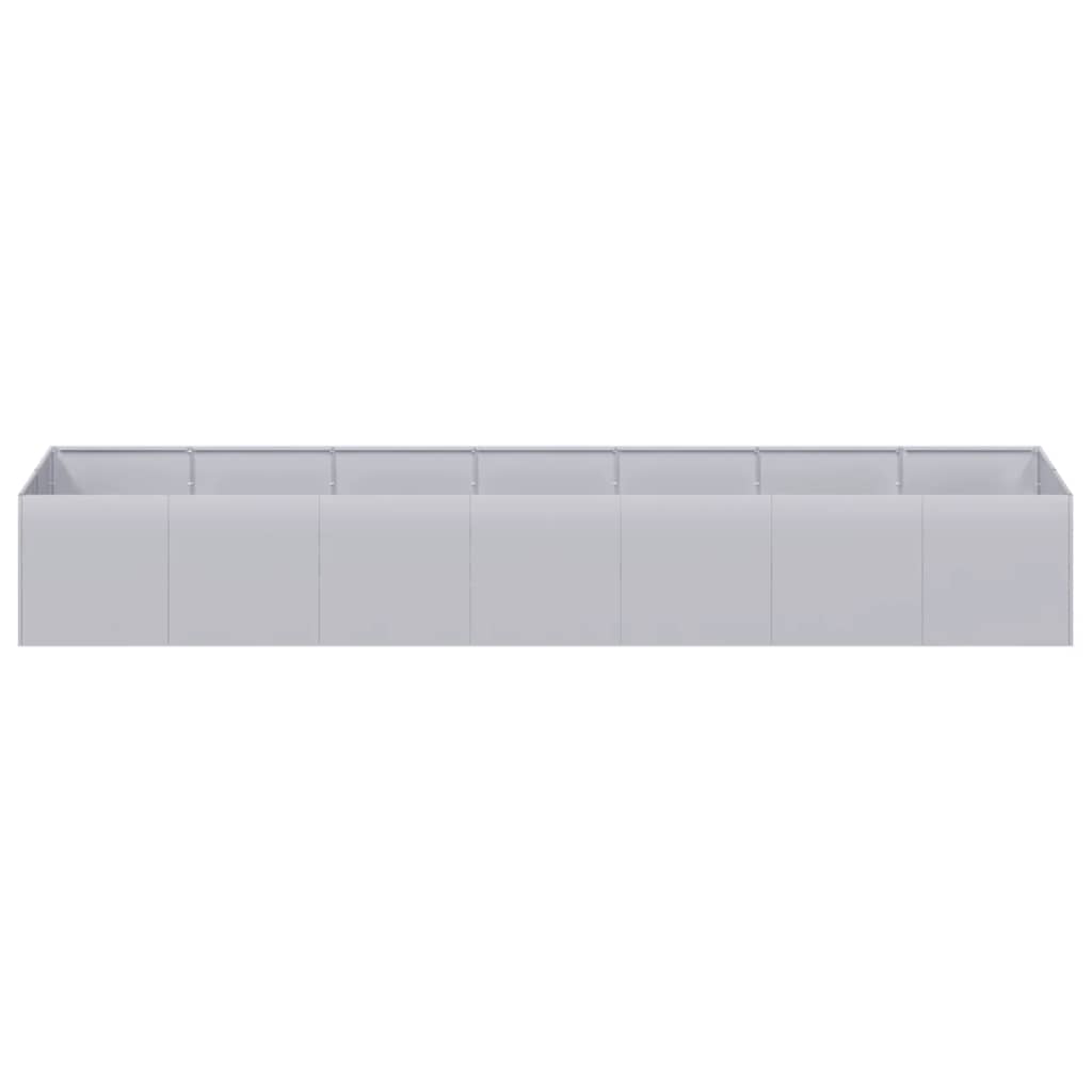 Pflanzkübel 280x80x40 cm Verzinkter Stahl