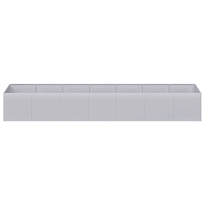 Pflanzkübel 280x80x40 cm Verzinkter Stahl
