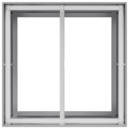 Pflanzkübel 80x80x80 cm Verzinkter Stahl