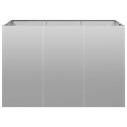 Pflanzkübel 120x80x80 cm Verzinkter Stahl