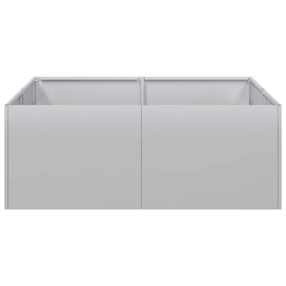 Pflanzkübel 80x80x30 cm Verzinkter Stahl