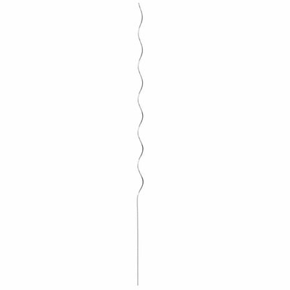 Spiral-Pflanzenstützen 50 pcs Silber 150 cm Verzinkter Stahl
