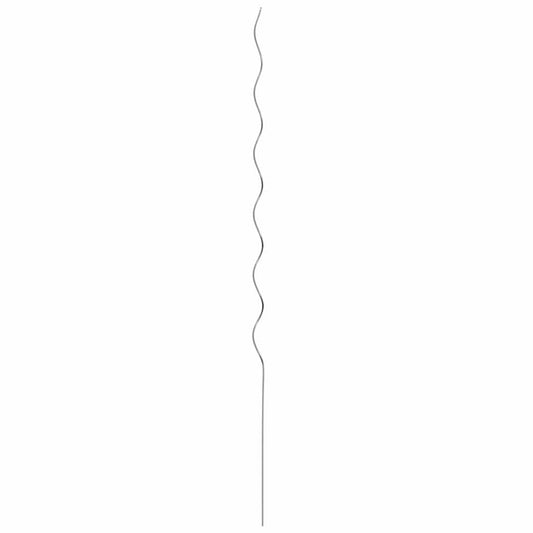 Spiral-Pflanzenstützen 20 pcs Silber 150 cm Verzinkter Stahl